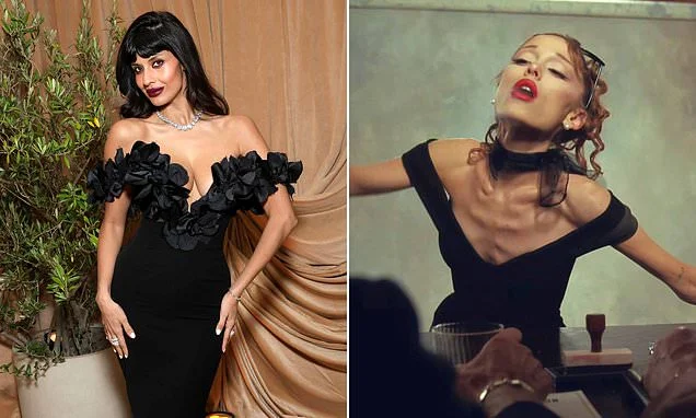 Jameela Jamil faces backlash for saying Ariana Grande 'is possibly dying right in front of us' after singer raised concerns with alarmingly thin figure