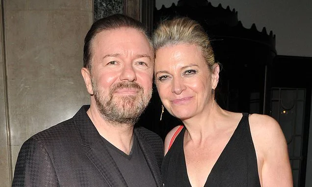 Ricky Gervais, 65, says he will marry partner of 44 years Jane Fallon, 65 - but ONLY to avoid inheritance tax on their combined £142m fortune