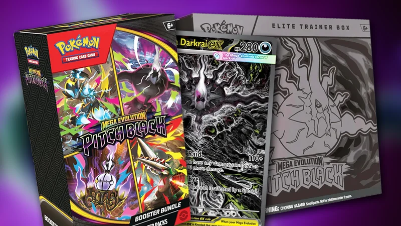 Pokémon TCG: Pitch Black ETBs and Boosters Drop Under Market Price at Amazon