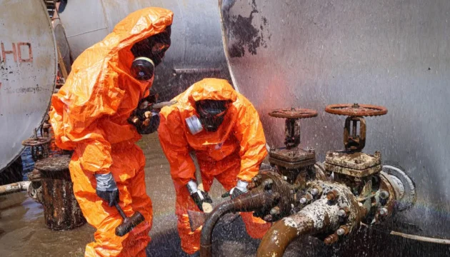 Hazardous chemical leak in Poltava region following Russian strike