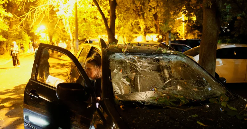 Russia pounds Kyiv with missiles, killing at least three