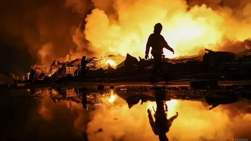 Russian barrage on Kyiv kills 17 as Ukraine calls for more interceptors