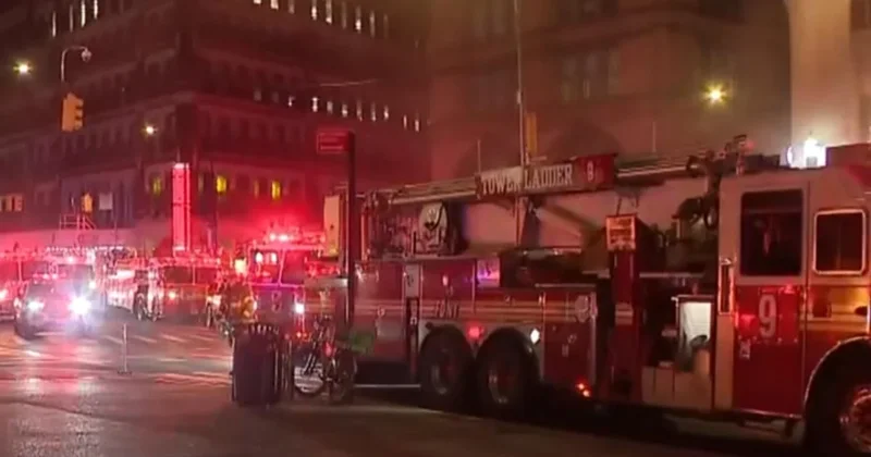 Over a dozen hurt after fire breaks out at New York City subway station
