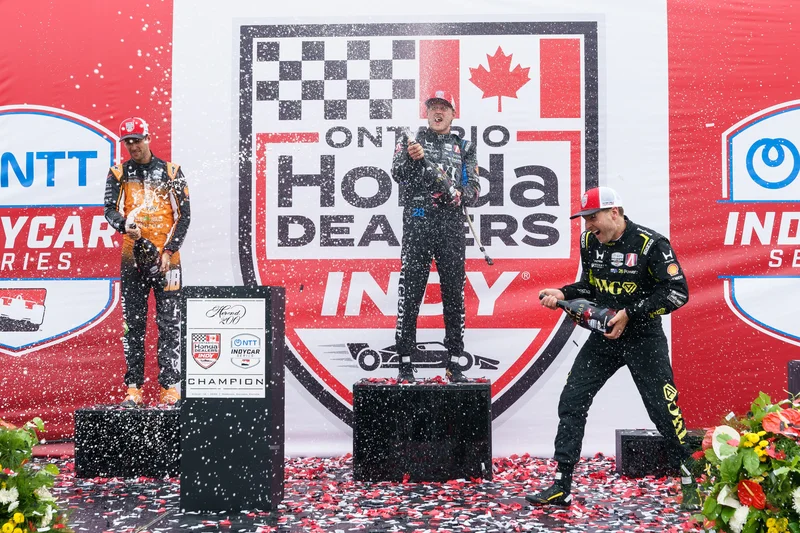 Marcus Ericsson wins inaugural Ontario Honda Dealers Indy at Markham