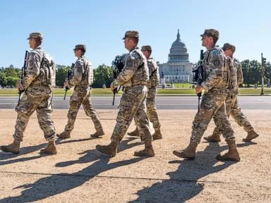 A year into Trump’s unprecedented deployment, National Guard is entrenched in DC