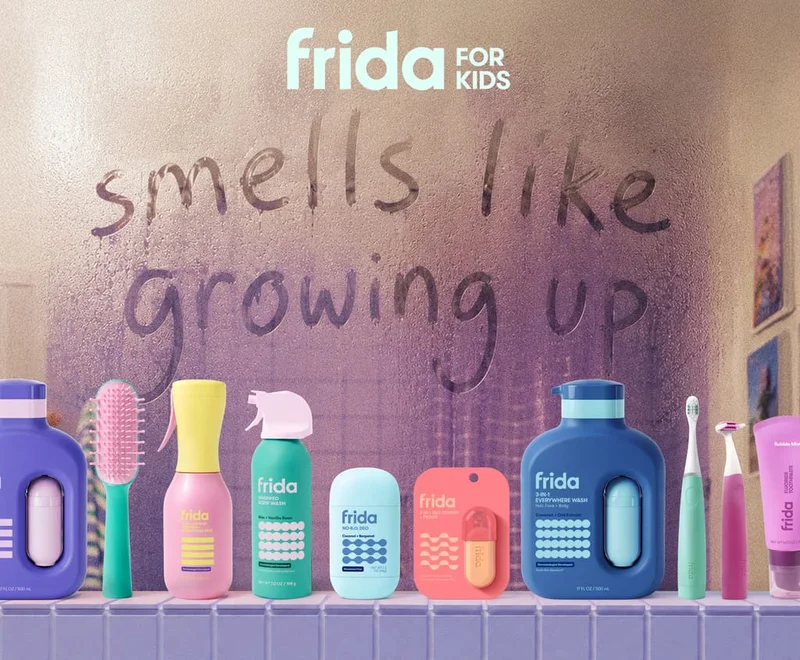 Baby products company Frida is expanding into kids’ personal care