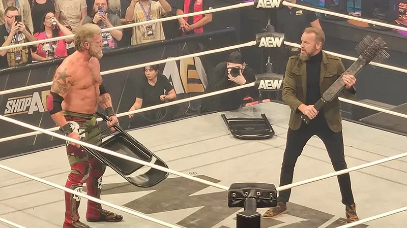 AEW star Adam Copeland talks winning tag team titles with Christian Cage, Young Bucks being on wrestle list