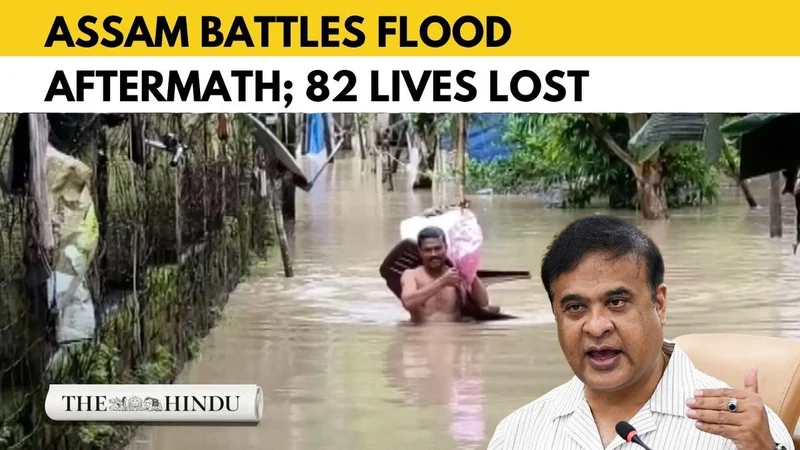 Assam flood death toll rises to 82 despite improving situation
