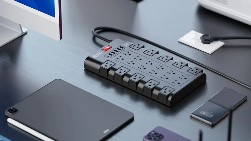 This cheap 22-outlet power strip solves the one problem every home has