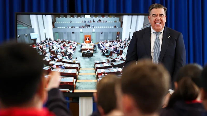 Parliament and pineapple on pizza: Milton Dick’s plan to future-proof democracy