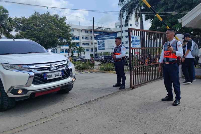 At least 2 hit in a shooting at a school in the southern Philippines