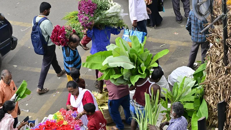 Flower and fruit prices soar ahead of Varamahalakshi festival in Bengaluru