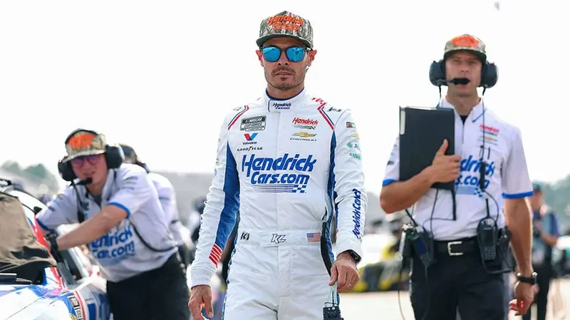 NASCAR star compared to Trump, tells nasty fans to quit 'b----in,' while race wife dusts off her Daisy Dukes