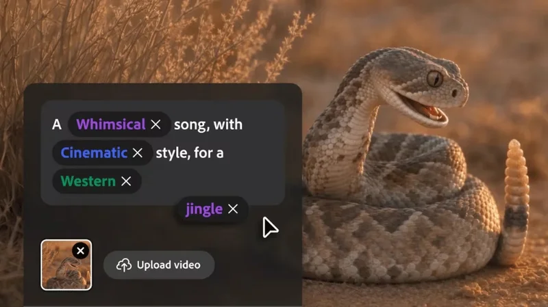 Adobe Firefly can now generate music, speech and sound effects