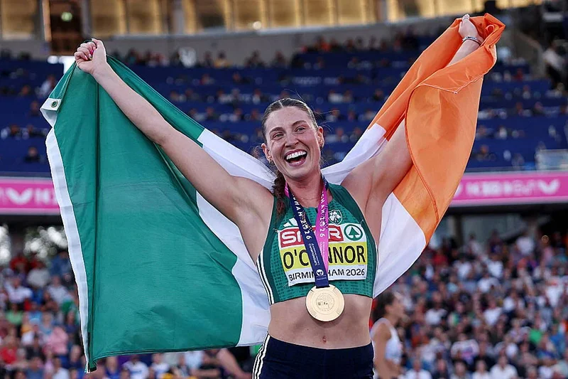 Kate O'Connor claims gold medal in women's heptathlon