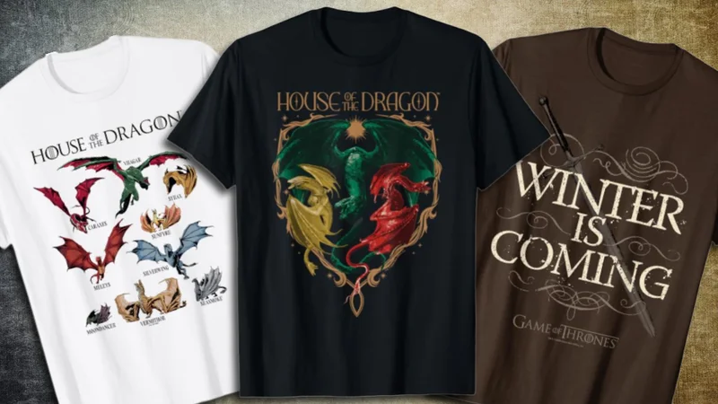 Amazon's Game of Thrones T-Shirt Sale Has Some Great House of the Dragon Designs