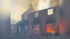 Watch: Video shows scale of devastation in Stourbridge