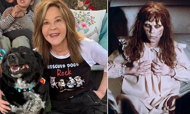 The Exorcist icon Linda Blair's LA home is 'RAIDED by law enforcement who discovered 200 rescue dogs on property'