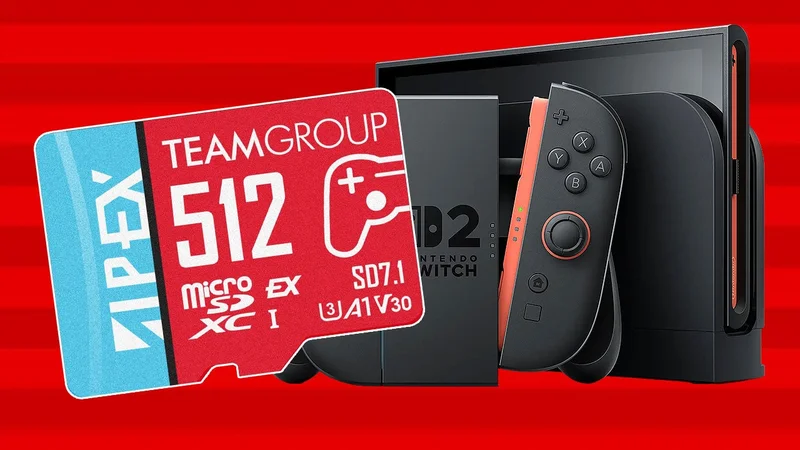 Newegg Has a 512GB Nintendo Switch 2 Memory Card for Just $95 With Free Shipping