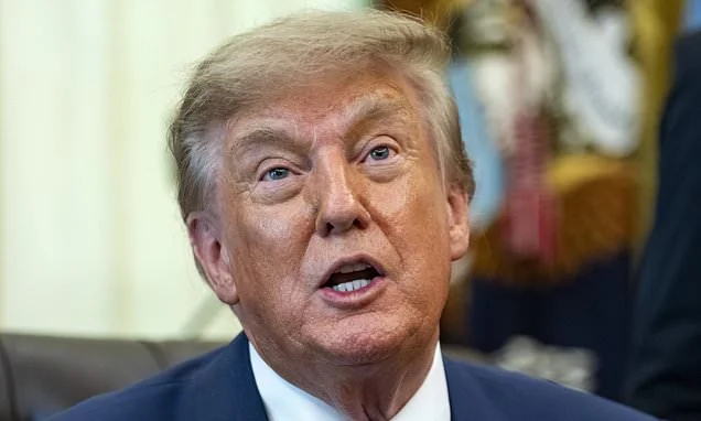Trump 'smuggled off Air Force One in a CATERING CART as part of elaborate ruse to switch planes and foil potential Iranian assassination threat'