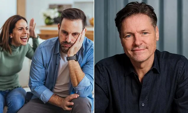 Truth about your lazy, miserable husband and why he keeps snapping at you for no reason: Top psychotherapist DR PETER MEADES reveals secret behind your man's behaviour... and telltale signs your marriage is at risk
