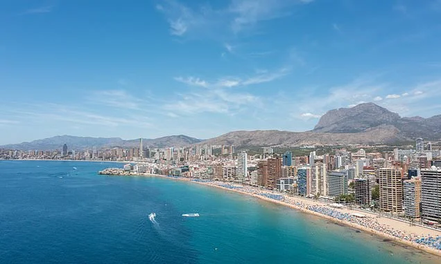 British tourist 'is killed in parasailing accident while in Benidorm with her husband'