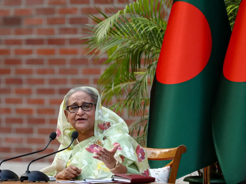 India denies involvement in ex-Bangladesh PM Hasina’s planned speech