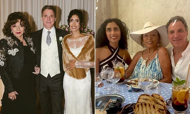 Dame Joan Collins's daughter-in-law Sheela Newley, 42, reveals devastating health battle that saw her weight plummet to under 7st