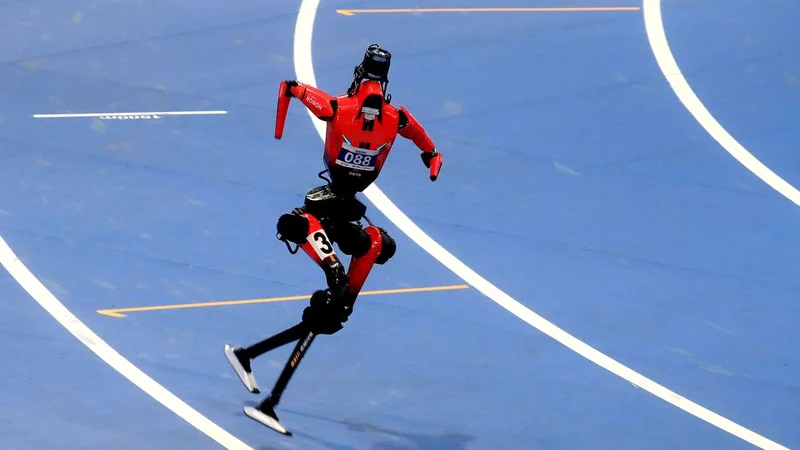 Humanoid robots shatter Usain Bolt's 100m record, hits 23.8 mph before crashing into foam pads — video shows Tiangong Ultra logging 9.39-second sprint before colliding with padded wall