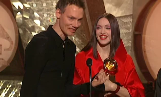 Madonna pays tribute to the late William Orbit as singer thanks 'genius' music producer for being an inspiration after the pair's Grammy- winning album - following his death aged 69