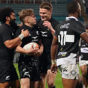 All Blacks v Sharks: Dave Rennie’s side claim dominant win but Damian McKenzie injury could spark concerns