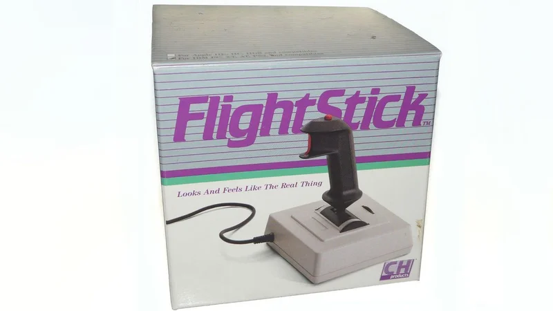 Sometimes you have to take a break from work to pay respects to the PC flight stick that ruled the '90s