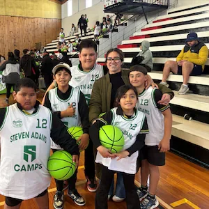 Steven Adams brings basketball camp to Gisborne kids