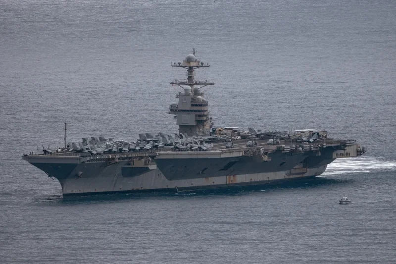Critics blast Navy’s ‘beauty pageant’ redesign of aircraft carriers because Trump likes how the old ones looked