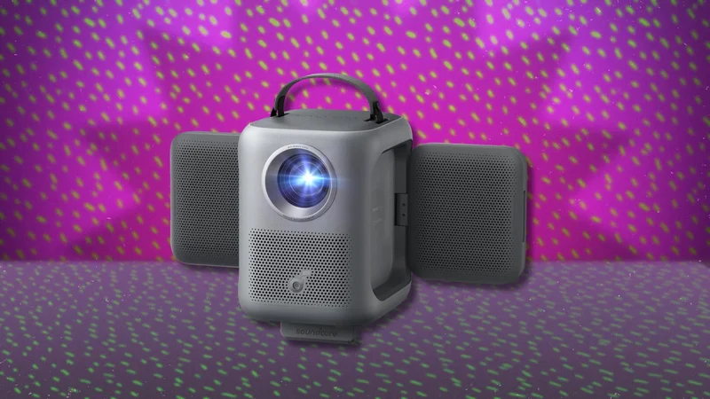 This Anker Portable Projector With Google TV Is Over $70 Off Right Now