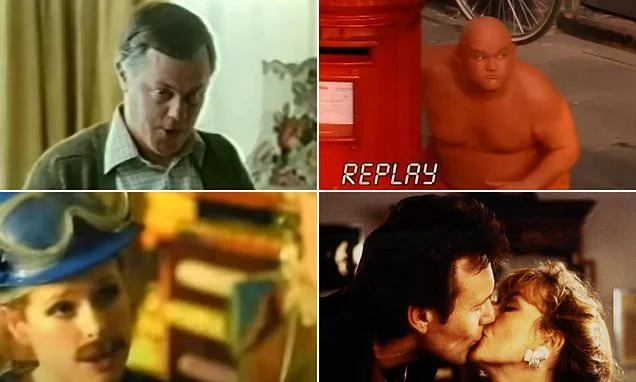 The smart, sexy (and sometimes bizarre!) adverts from your childhood that would never air today: From Wonderbra's 'Hello Boys' poster to Anthony Head's passionate kiss with Sharon Maughan for Nescafé