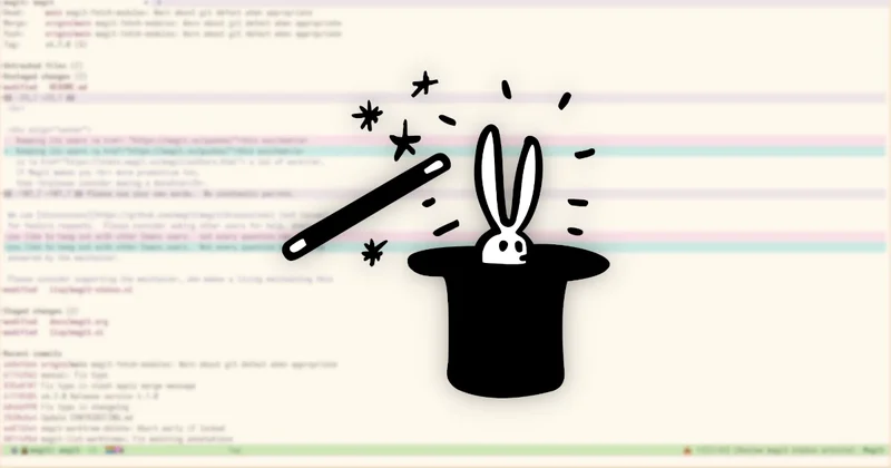 A Tour of Magit's Status Interface