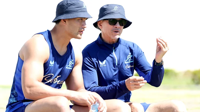 The new Wallabies coach has copped an early hospital pass