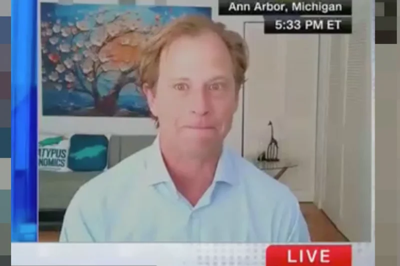 ‘I just swallowed a fly’: CNN guest suffers on-air disaster but chokes his way through interview
