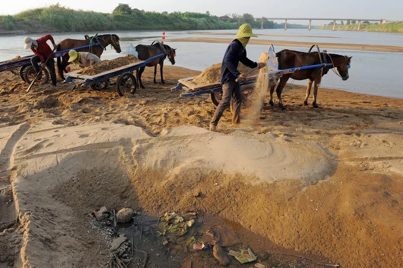 Indiscriminate river sand mining threatens Southeast Asia, landmark study warns