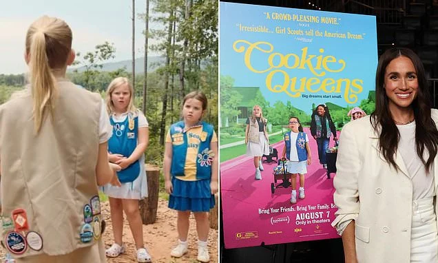 Meghan's Hollywood dreams dealt another blow as girl scouts film is labelled a 'reality-show ramble' by unimpressed critics and bombs at box office - with one cinema-goer advising 'Don't waste your money'