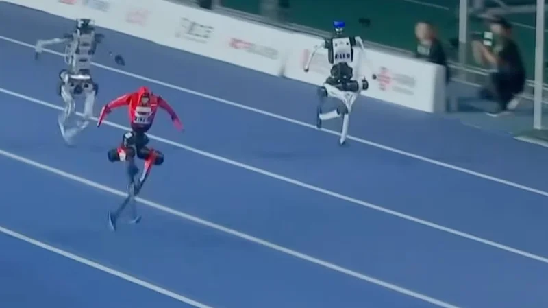 A humanoid robot just beat Usain Bolt’s 100m record, and roboticists are unimpressed for good reason