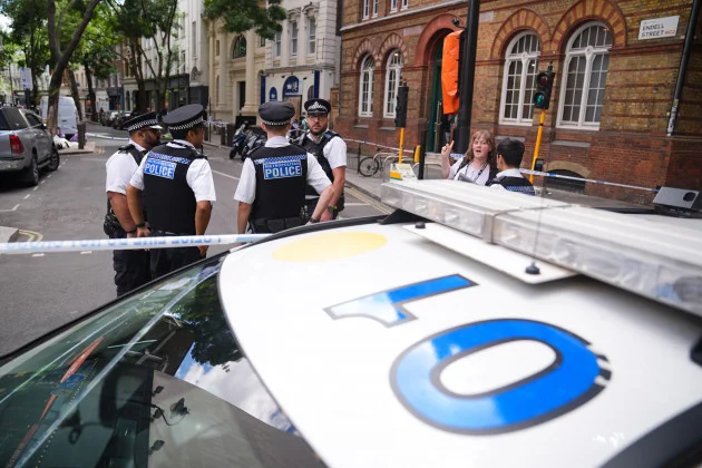 Woman arrested after four men stabbed in London’s Covent Garden
