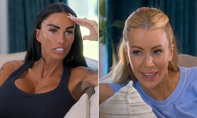 Katie Price reveals she's only spent £40,000 of her own money on cosmetic procedures despite going under the knife '40 times' as stunned Olivia Attwood gasps 'Is that it?'