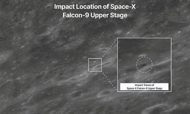 See the damage left behind by SpaceX on the moon: Shocking photos reveal new lunar crater carved out by one of Elon Musk's discarded rockets