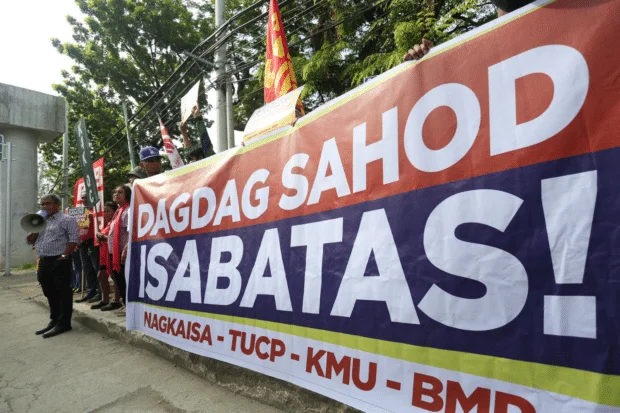 Labor groups file petition to junk Pasig court orders vs NCR wage hike