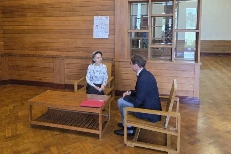 Myanmar claims Aung San Suu Kyi met Red Cross official amid calls to ‘show proof of life’