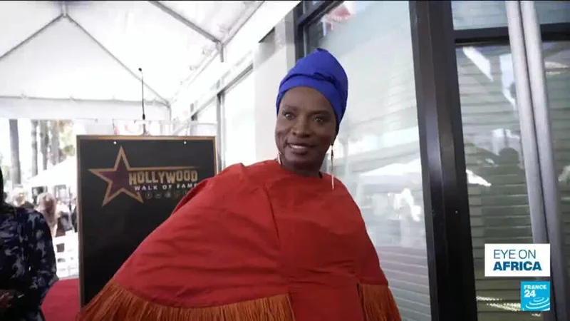Angelique Kidjo becomes first African musician to get Hollywood star