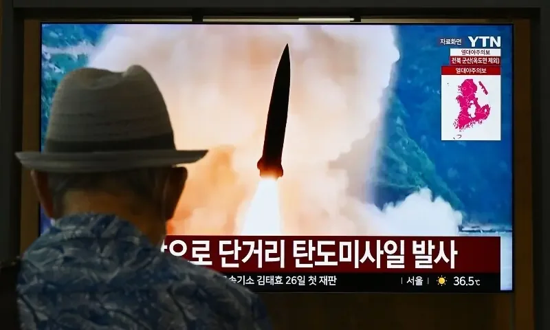 North Korea fires ballistic missile, South Korea military says