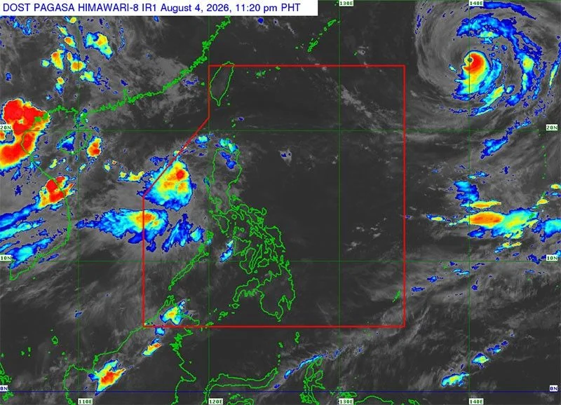 Typhoon Dolphin, another LPA being monitored